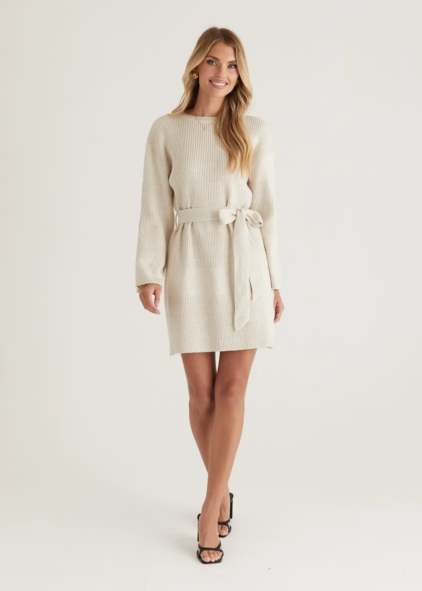 Clarity Knit Dress - Butter