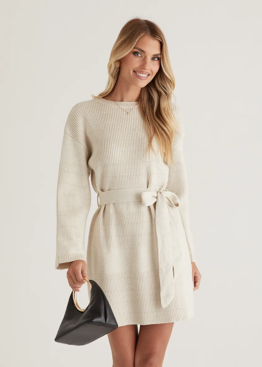 Clarity Knit Dress - Butter