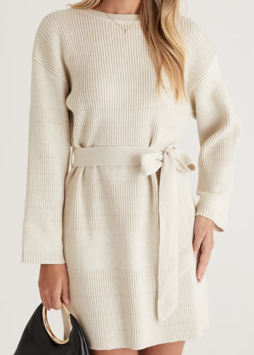 Clarity Knit Dress - Butter