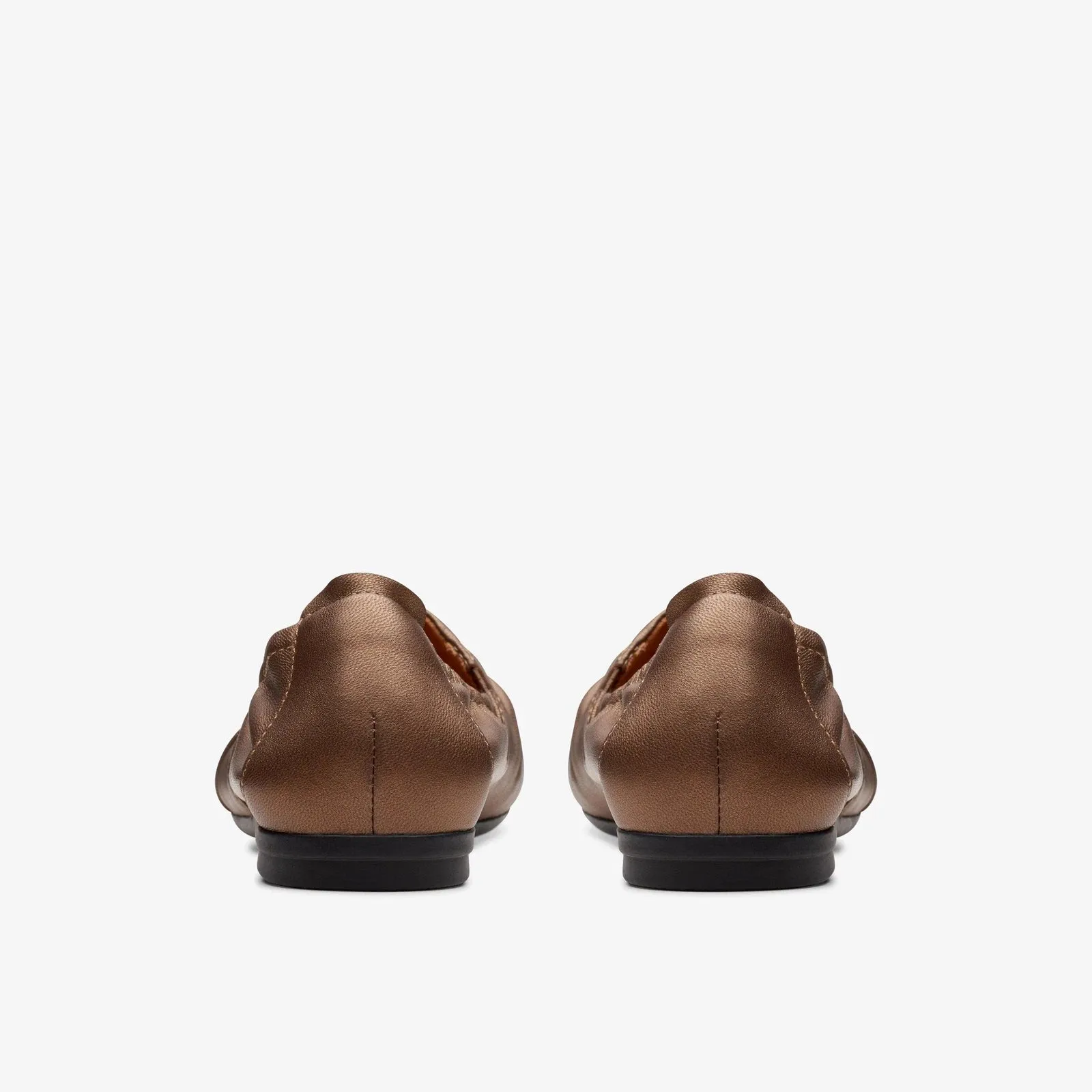 Clarks Women's Rena Way Bronze Leather 26175305