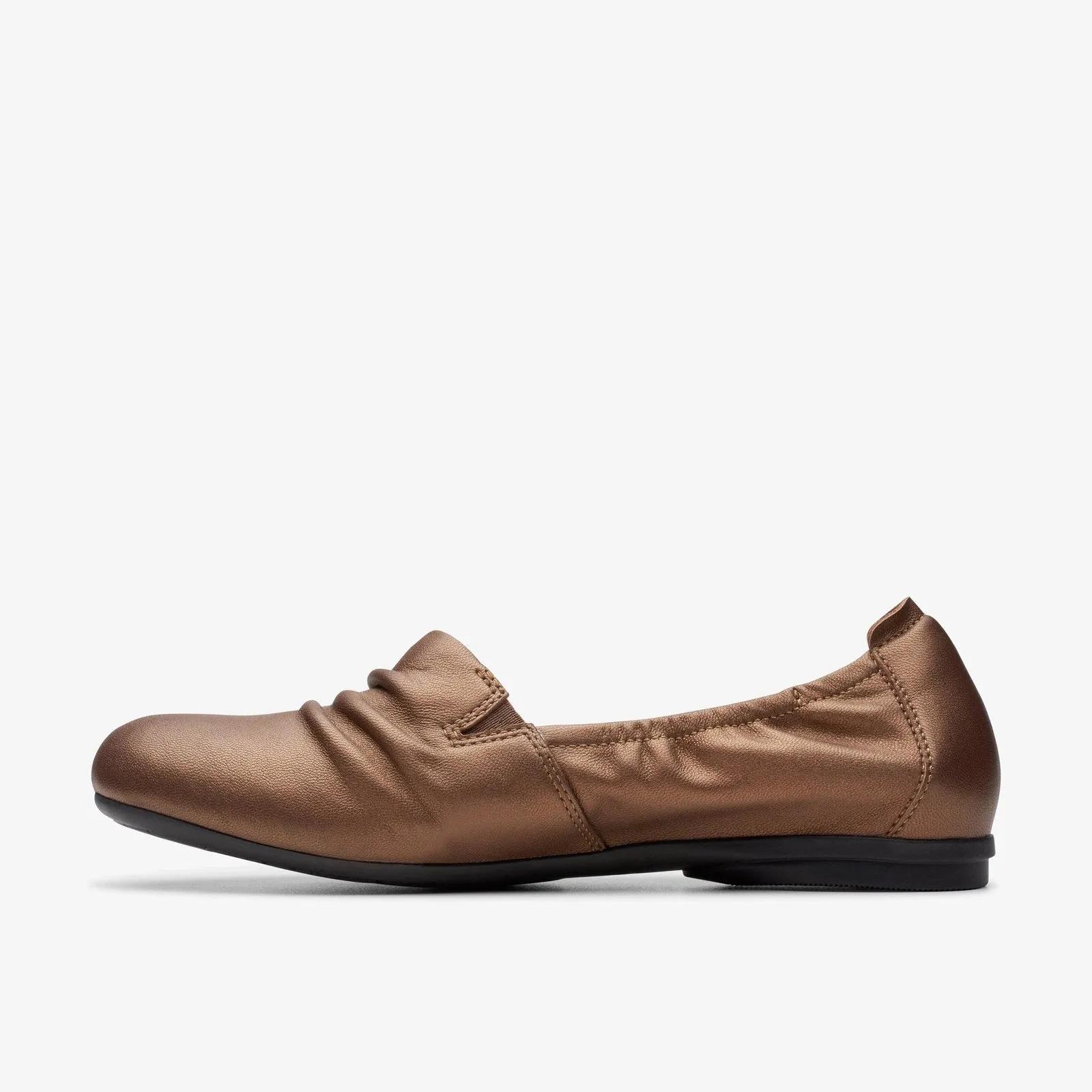Clarks Women's Rena Way Bronze Leather 26175305