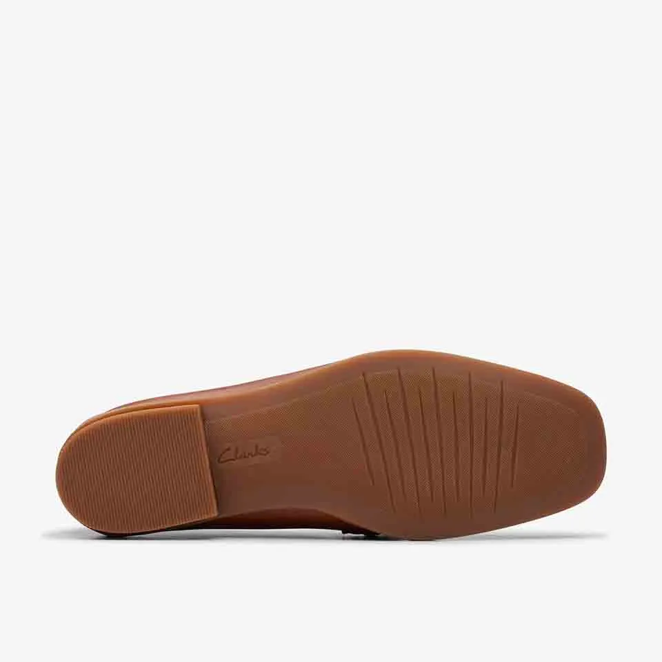 Clarks Women's Sarafyna Iris Lilac | Tan Leather