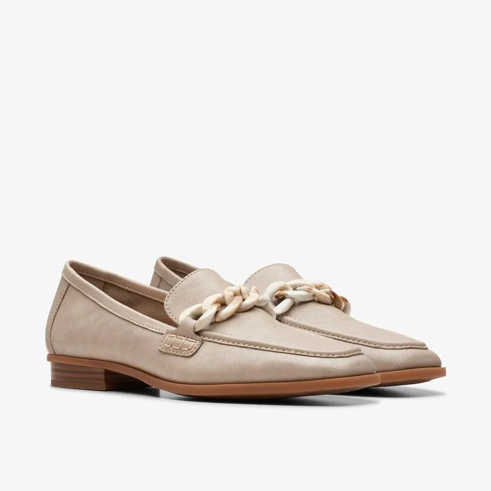 Clarks Women's Sarafyna Iris Stone Leather