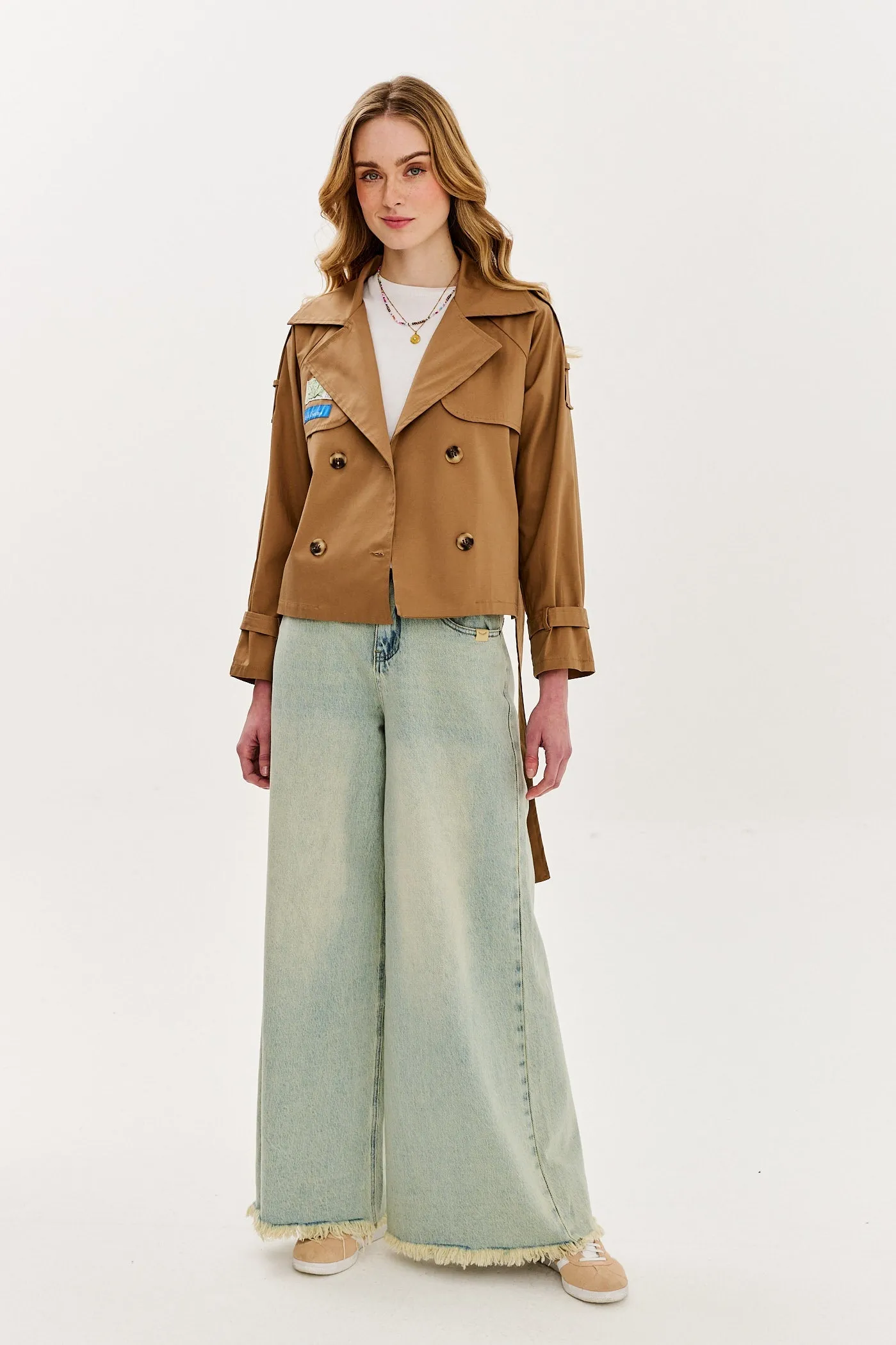 Classic Bloom short trench