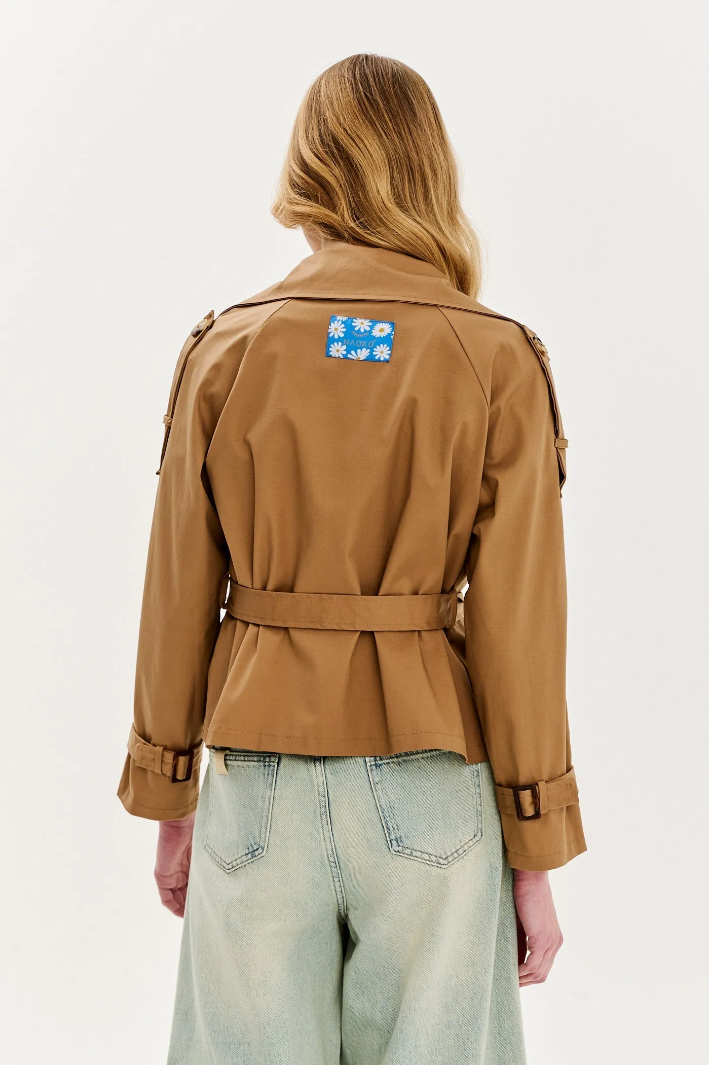 Classic Bloom short trench