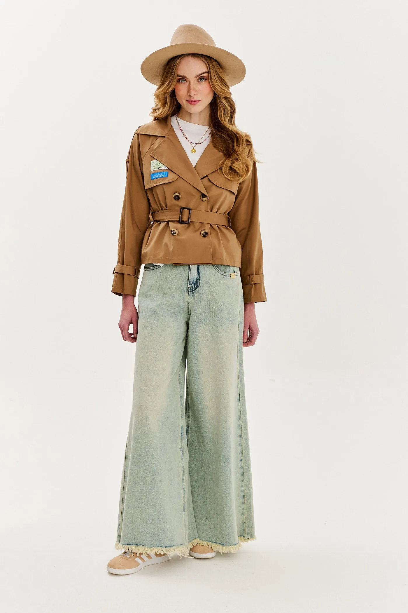 Classic Bloom short trench