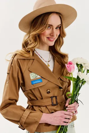 Classic Bloom short trench