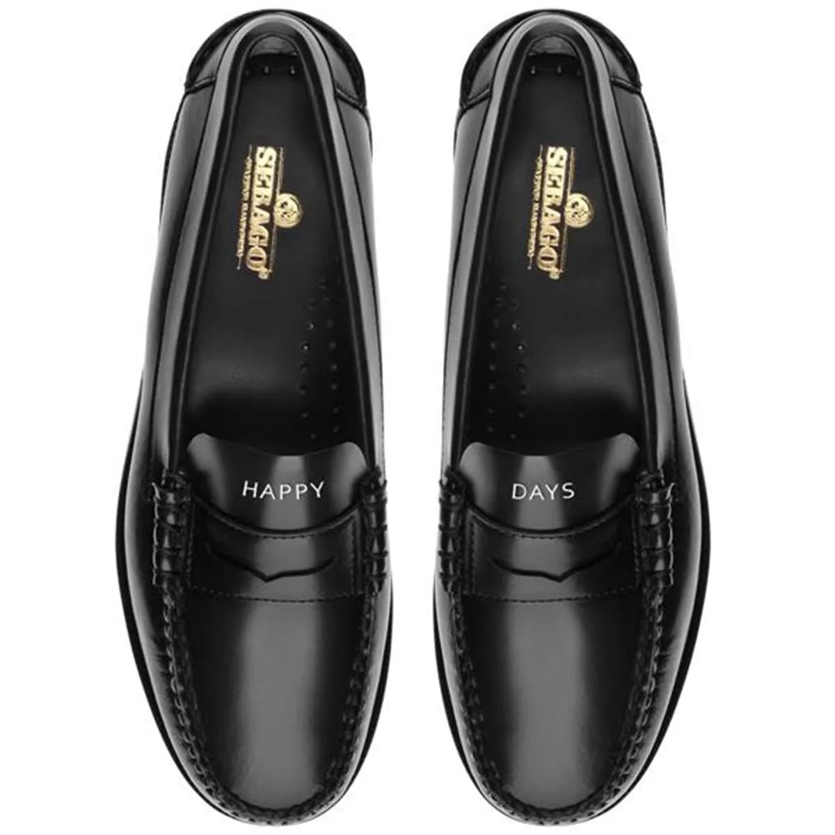 Classic Dan Tag Woman - Black/White Happy Days