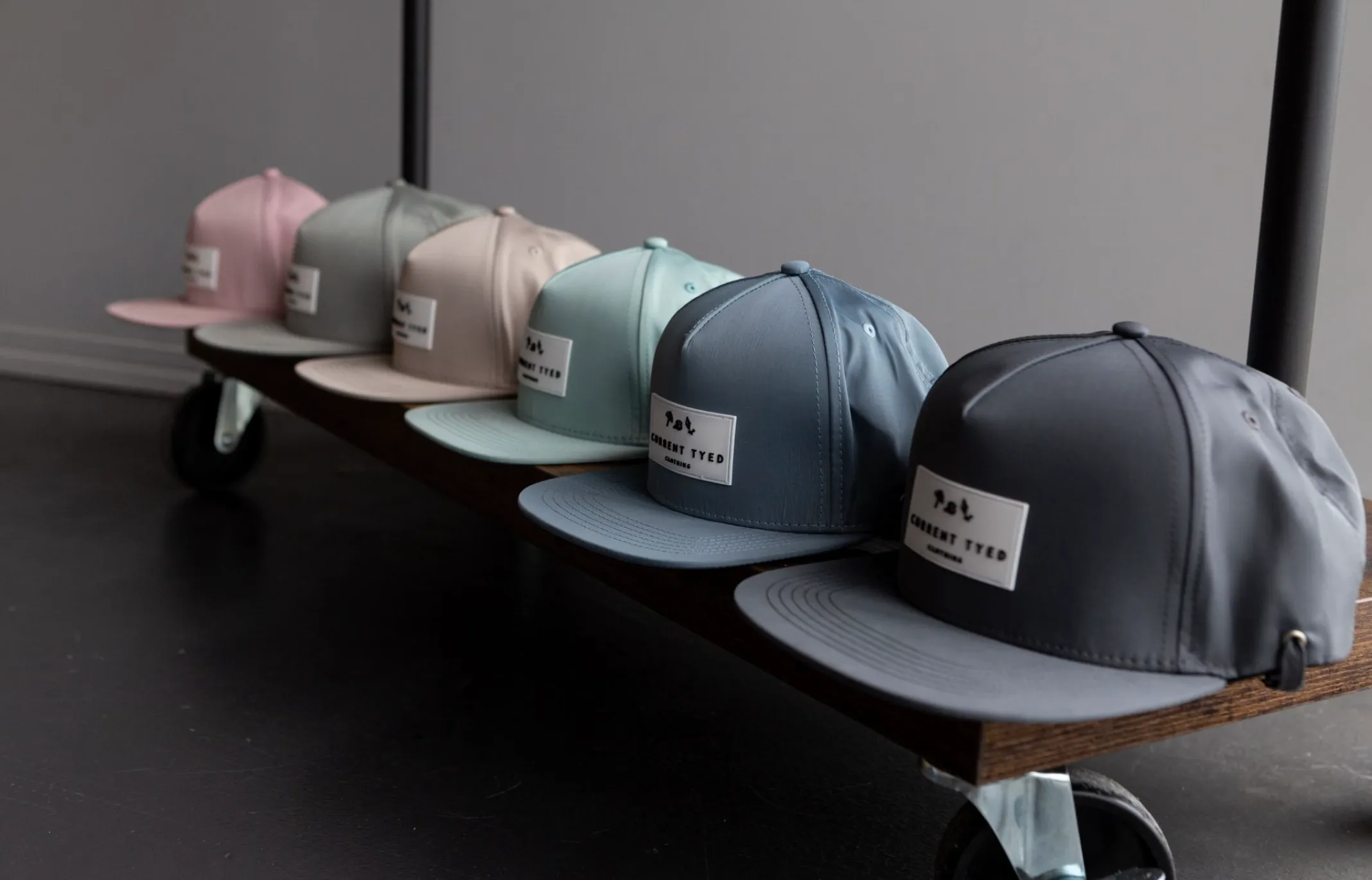 Classic Waterproof Snapbacks - Charcoal