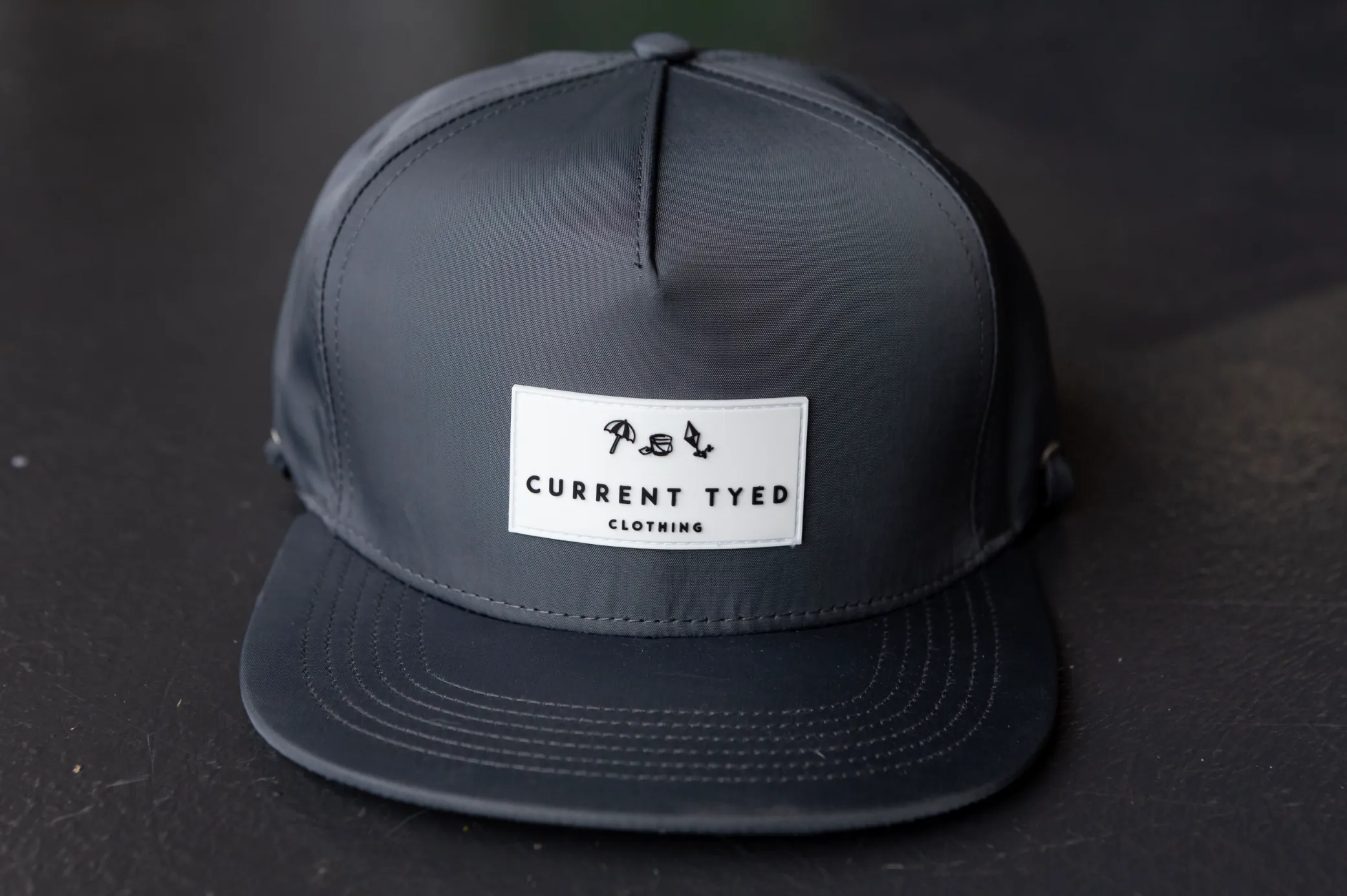 Classic Waterproof Snapbacks - Charcoal
