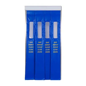 Cold Stop® Insulated Curtains for Freezers - Pedestrian Size