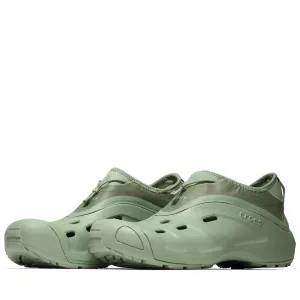 Crocs Satisfy Quick Trail Moss Green Clog Moccasin Casual Shoes Slipper