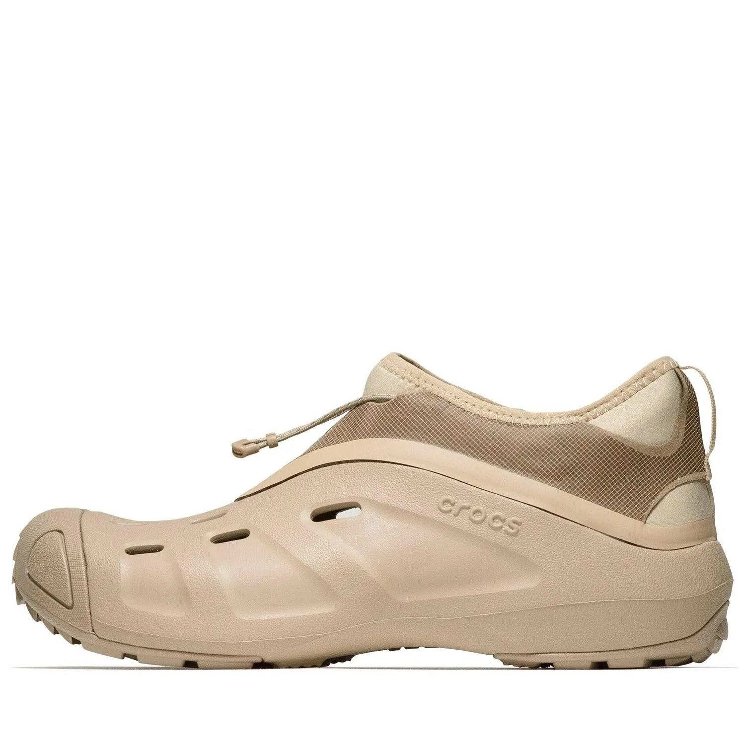 Crocs Satisfy Quick Trail Tumbleweed Beige 209628-2G9 Clog Moccasin Causal Boat
