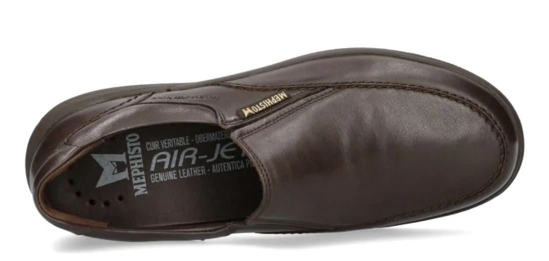 'DAVY' men's slip-on shoes- brown