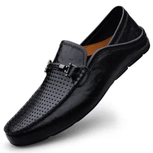 Eli Breathable Leather Loafers