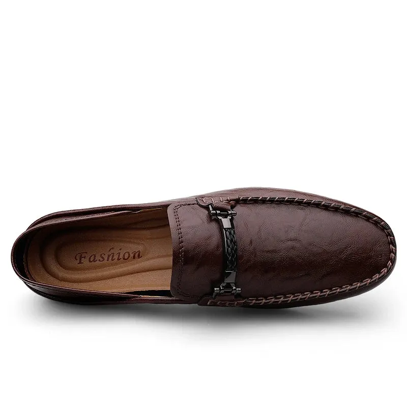 Eli Breathable Leather Loafers