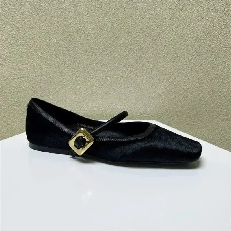 Fashion Women's Flat Shoes Round Toe Leopard Print Casual Shoes Ladies Breathable Slip-on Outdoor Soft Mary Jane Shoes