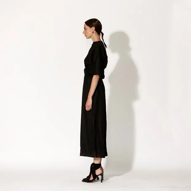 FATE BECKER GETAWAY JUMPSUIT BLACK