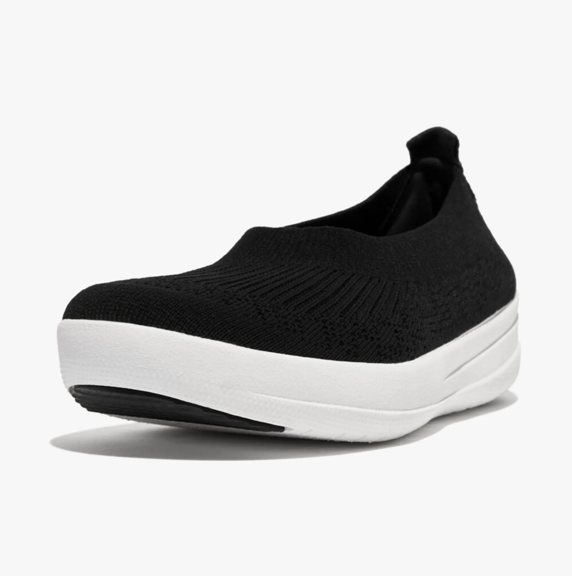 FitFlop UBERKNIT SLIP ON Womens Ballerina Flats Black