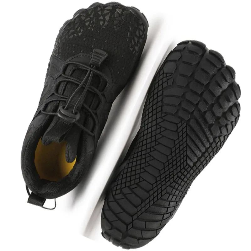 Foot Shaped Lace Up Trainers For Children