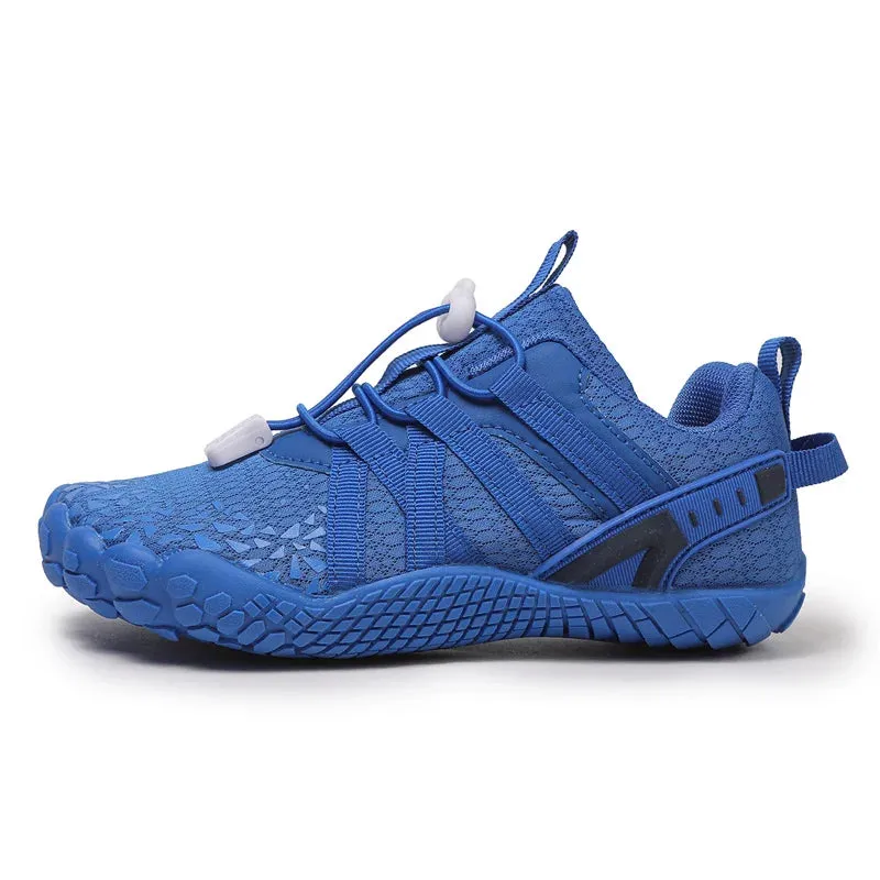 Foot Shaped Lace Up Trainers For Children