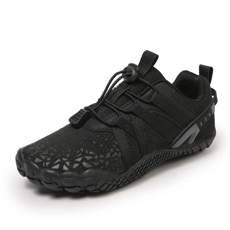 Foot Shaped Lace Up Trainers For Children