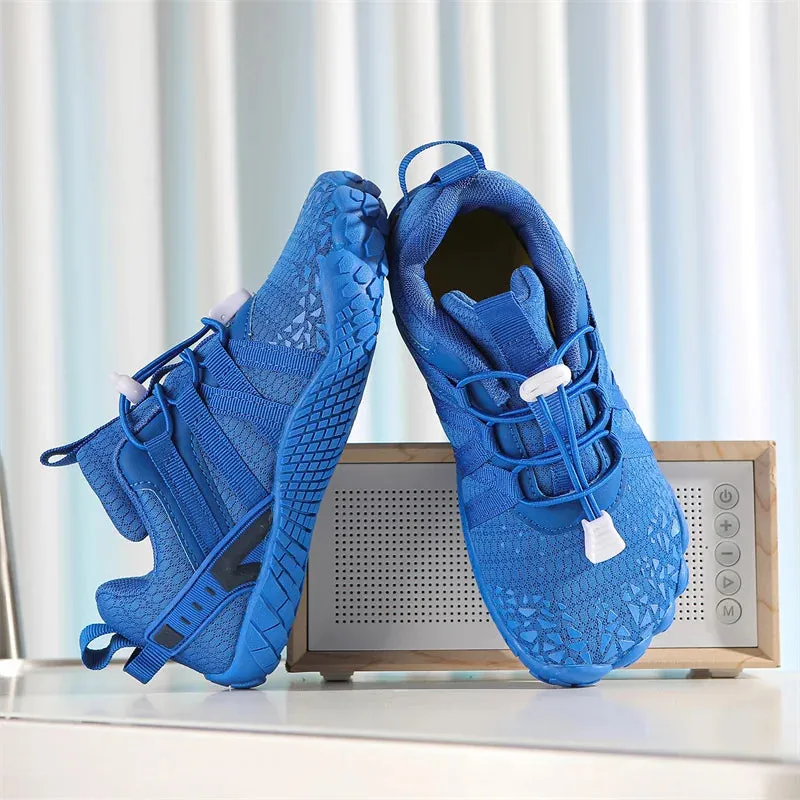 Foot Shaped Lace Up Trainers For Children