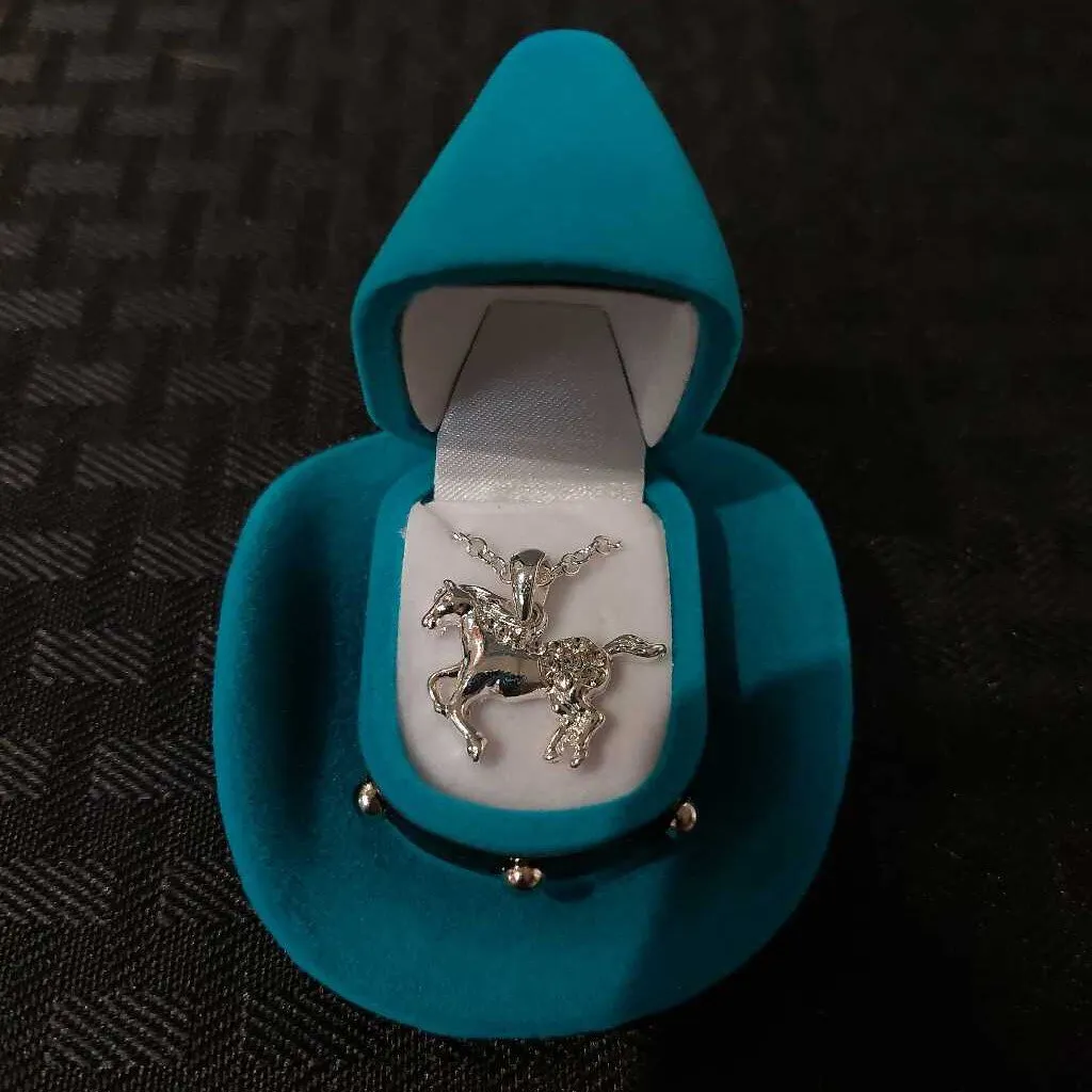 Galloping Horse Necklace