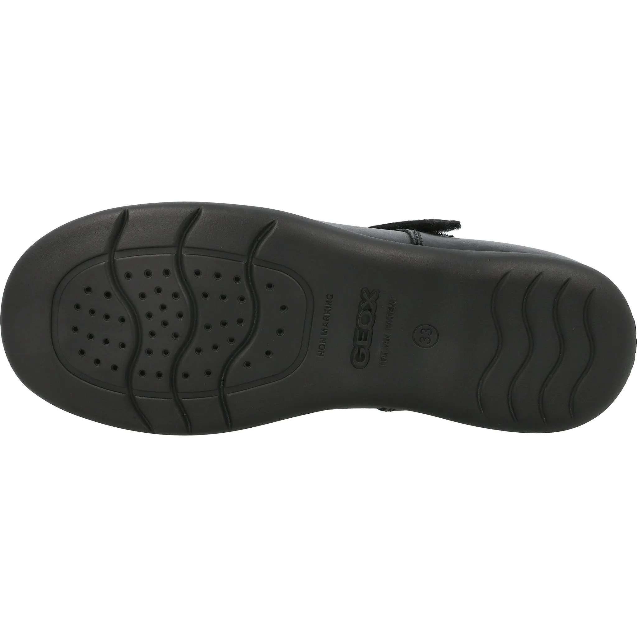 Geox Naimara Black Girls' Ballet Flats