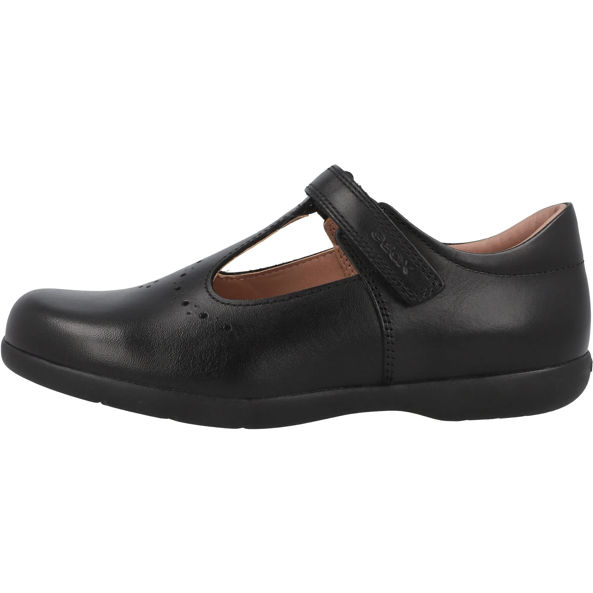 Geox Naimara Black Girls' Ballet Flats
