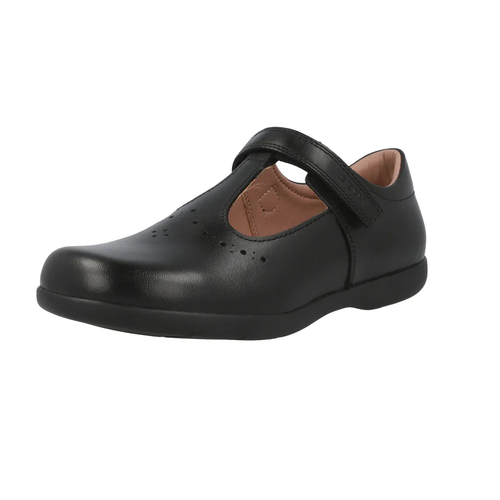 Geox Naimara Black Girls' Ballet Flats