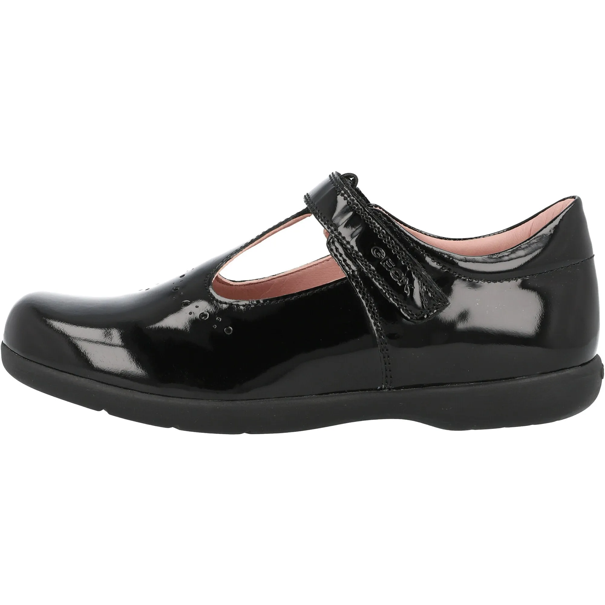 Geox Naimara Black Girls Ballet Flats