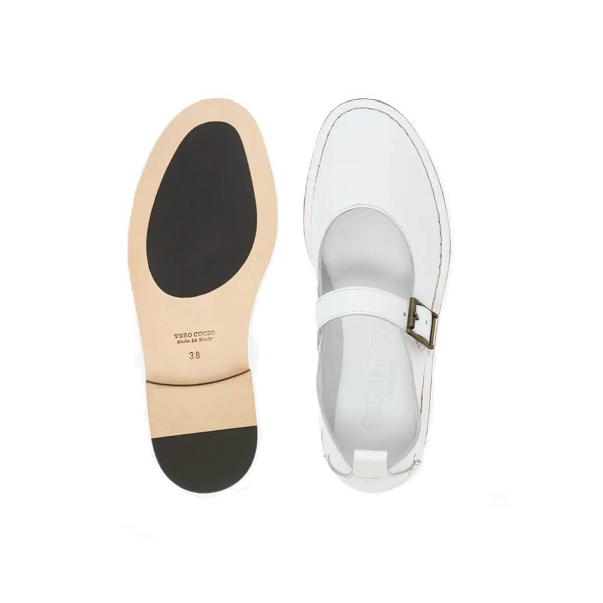 HAND 80 LEATHER - Mary Jane flats