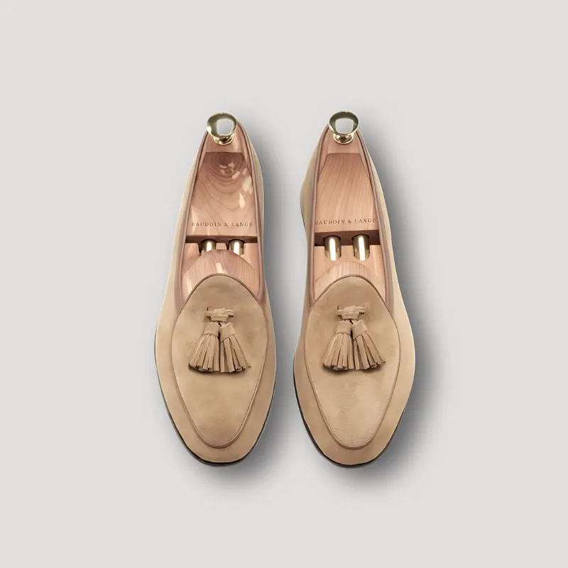 Handgemaakt Suede Loafers - Ademend - Mocassin Met Kwast Dames
