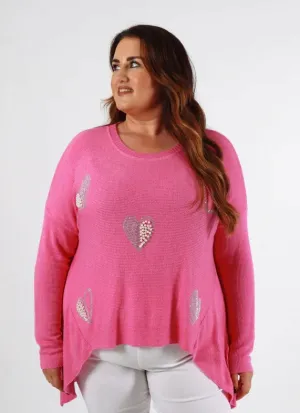 Harmony Jumper in Pink
