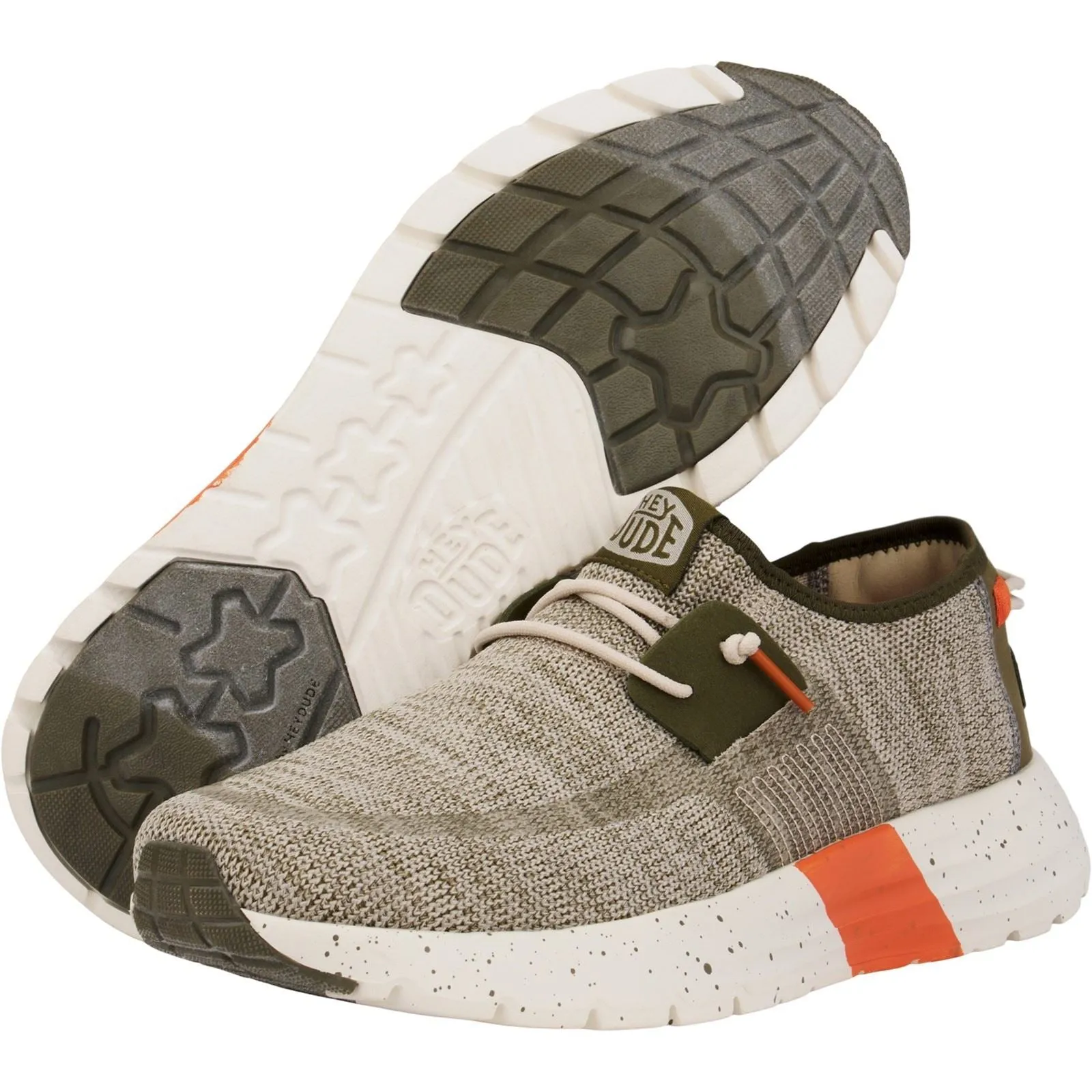 HEYDUDE Men Sports Trainer - Sirocco Sport Mode in 2 Colours, 7-12 - G40714