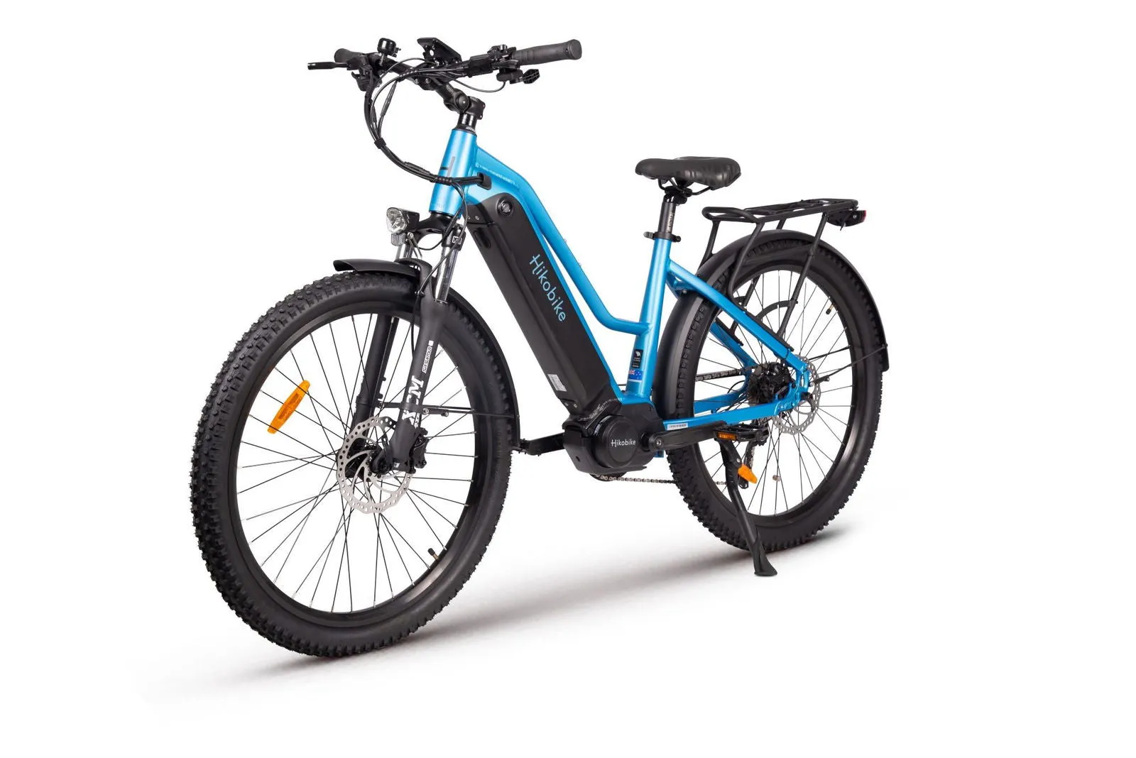 Hiko Rangler Electric Bike 672Wh Battery Blue