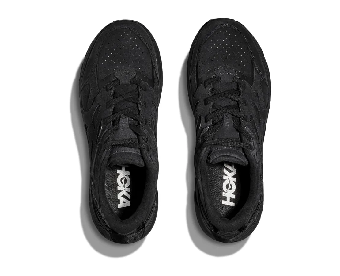 Hoka Unisex Clifton L Suede Road Running Shoes