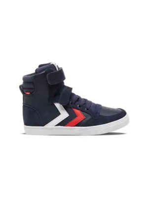 Hummel Slimmer Peacoat Stadil Leather High top Trainers