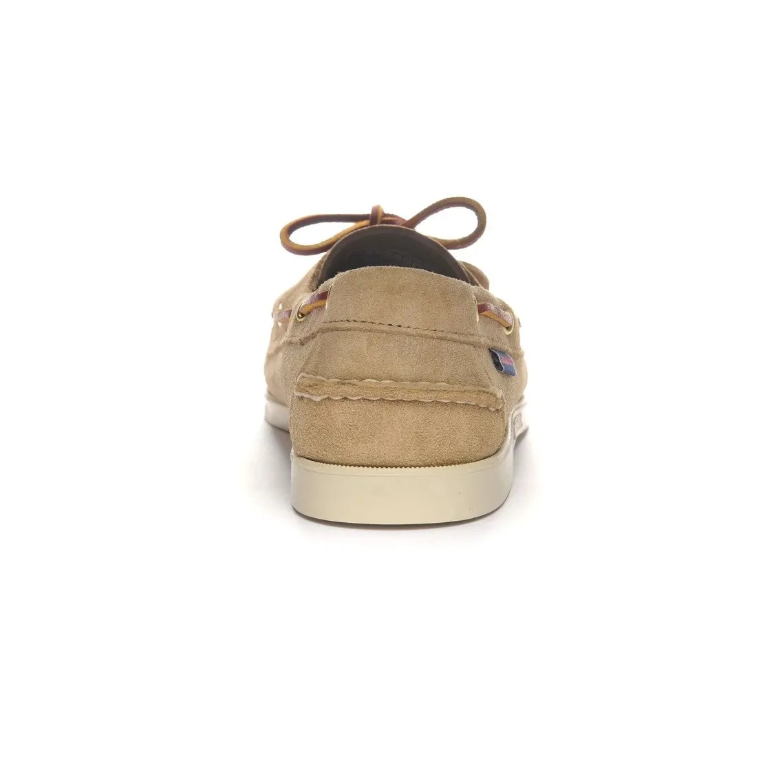 Italian Suede Leather Loafer With Hand-Sewn Apron