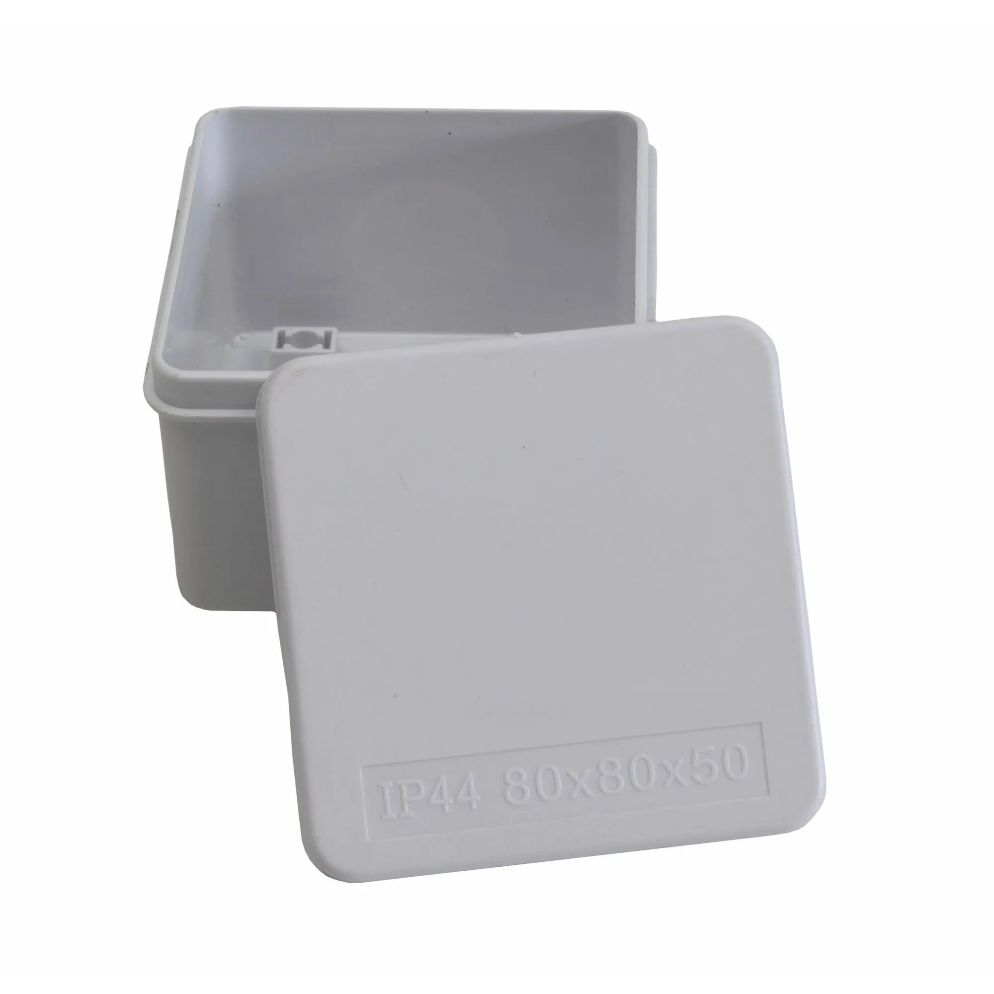 Junction box, WITHOUT GROMMET, ABS  Size 3
