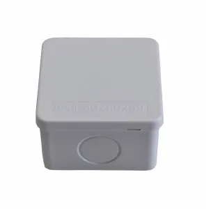 Junction box, WITHOUT GROMMET, ABS  Size 3