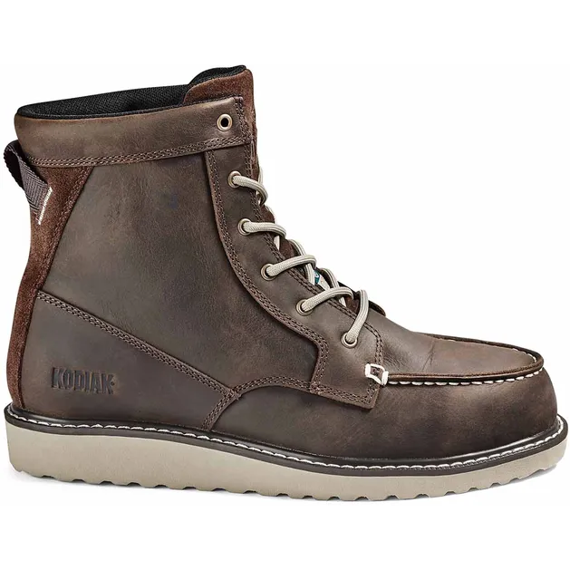 Kodiak Women's Whitton 6" Steel Toe Puncture Resist Safety Work Boot -Brown- 4TEYDB