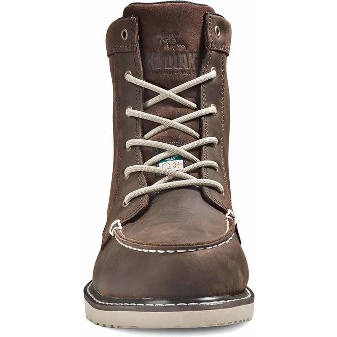 Kodiak Women's Whitton 6" Steel Toe Puncture Resist Safety Work Boot -Brown- 4TEYDB