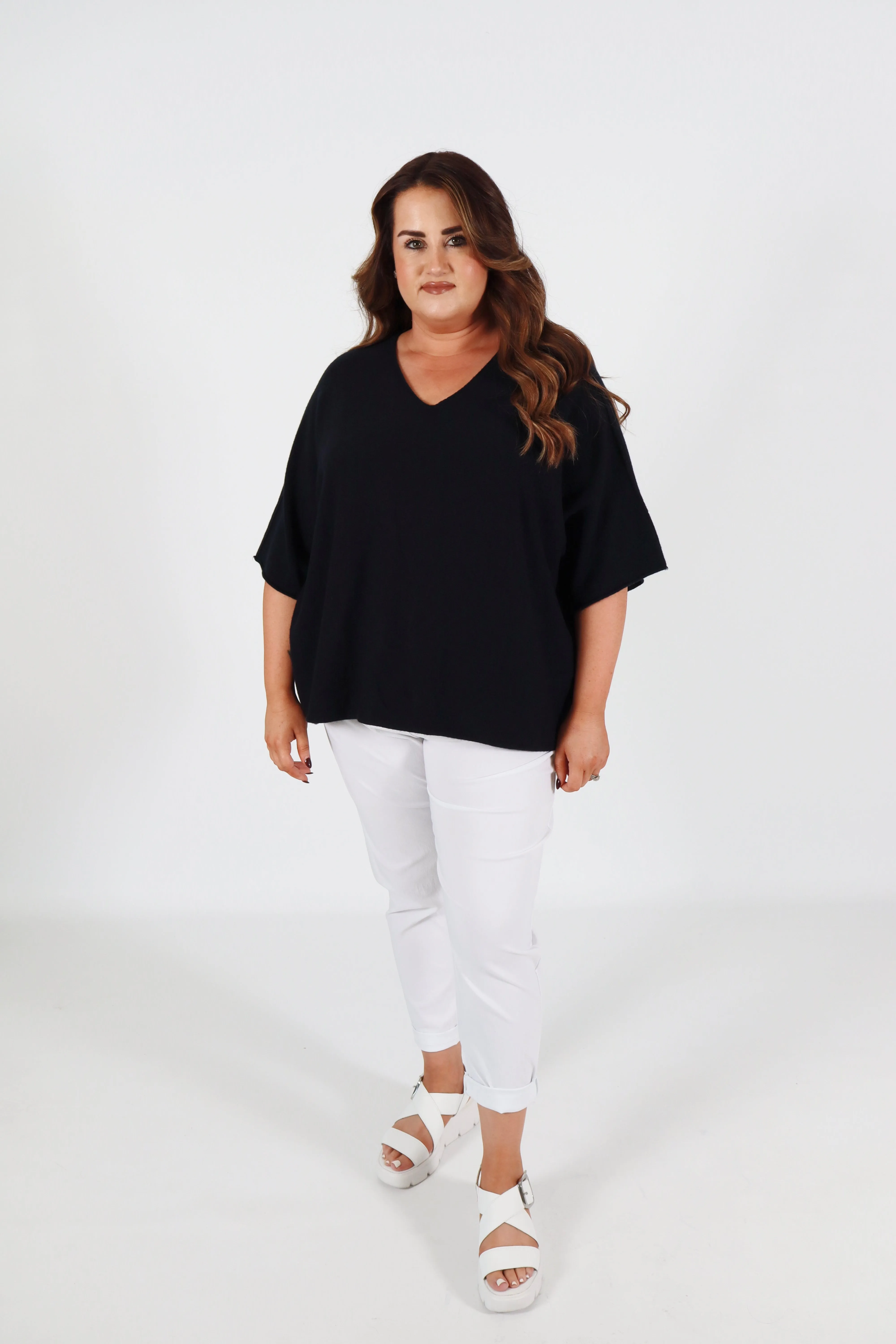 Laura Knit in Navy