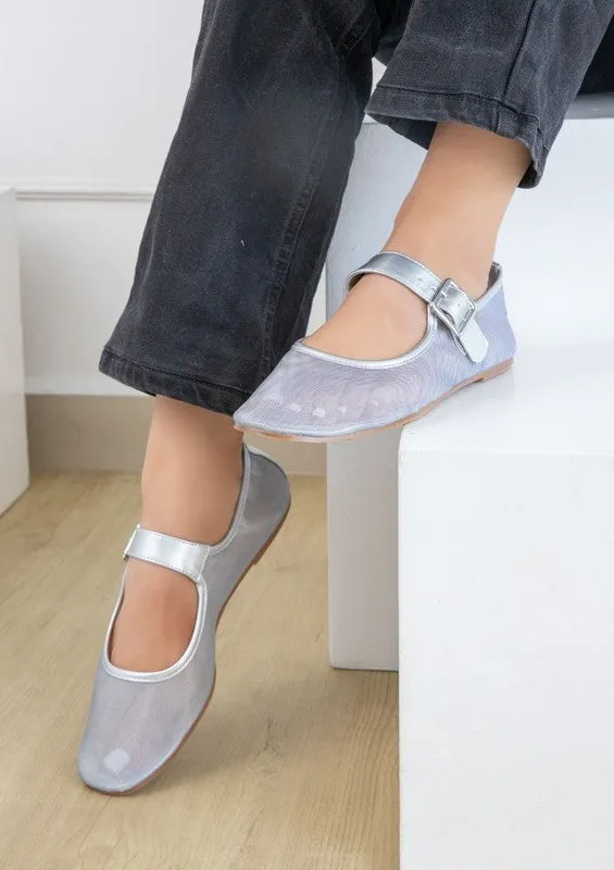 Levina Mesh Flats - Casual Cool Ballerinas, Breathable Mesh, Variety of Colors