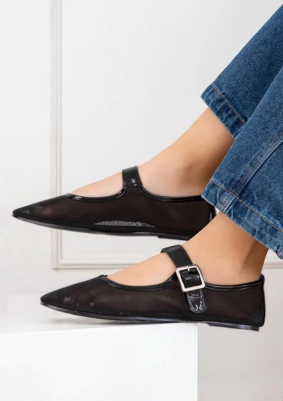 Levina Mesh Flats - Casual Cool Ballerinas, Breathable Mesh, Variety of Colors