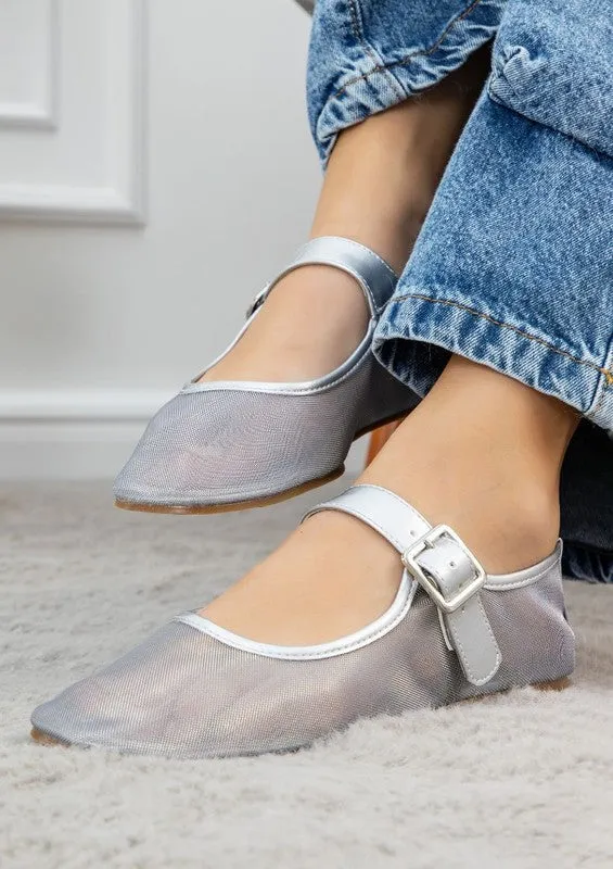 Levina Mesh Flats - Casual Cool Ballerinas, Breathable Mesh, Variety of Colors