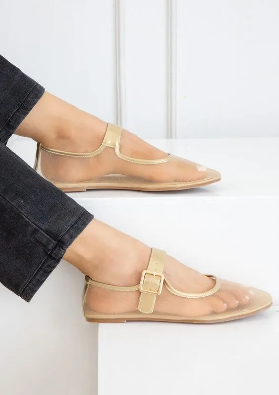 Levina Mesh Flats - Casual Cool Ballerinas, Breathable Mesh, Variety of Colors