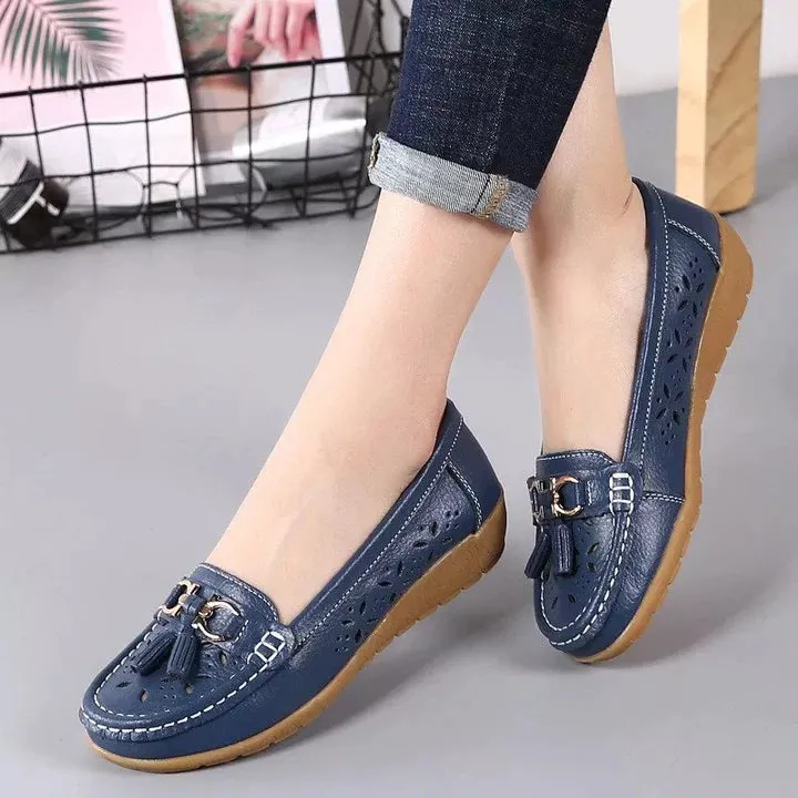 Light Breathable Slip-on Flats